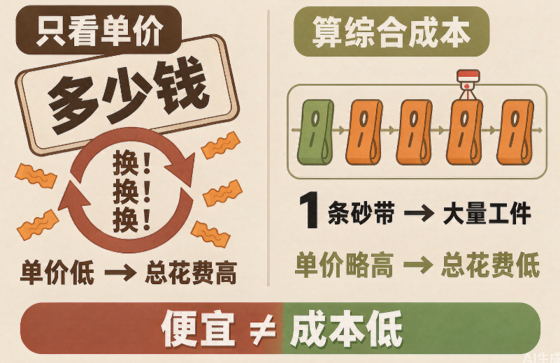 为什么有些工厂买砂带，从来不只看价格？